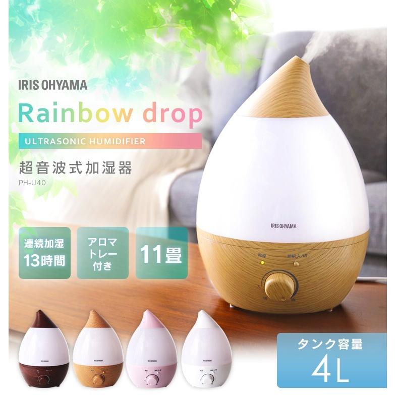 IRIS OHYAMA（アイリスオーヤマ） 加湿器 おしゃれ 卓上 コンパクト 超