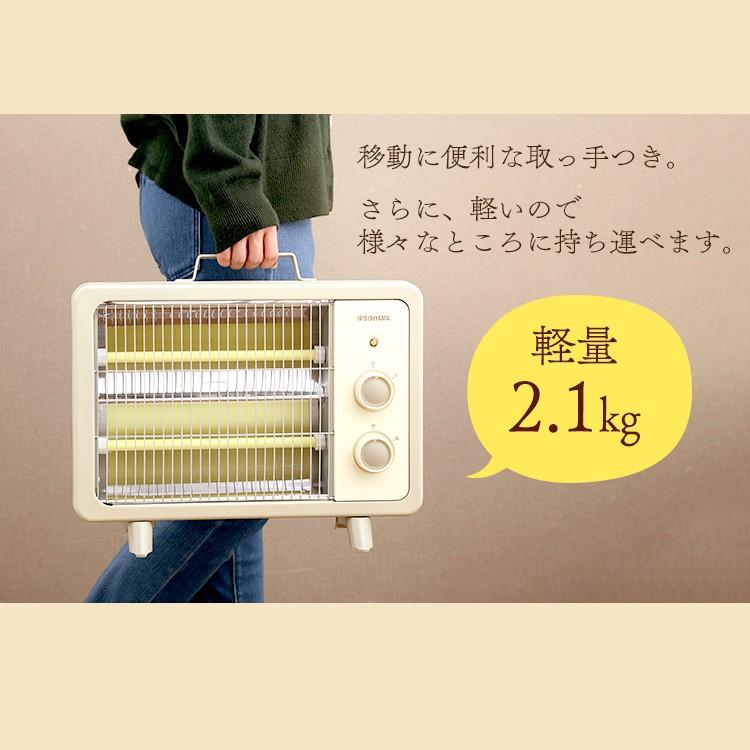 IRIS OHYAMA（アイリスオーヤマ） 電気ストーブ 省エネ おしゃれ 小型