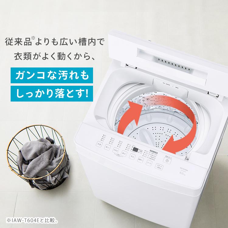 1802設置まで対応 アイリスオーヤマ洗濯機　6.0㌔ 人気モデル irisplaza_h579641