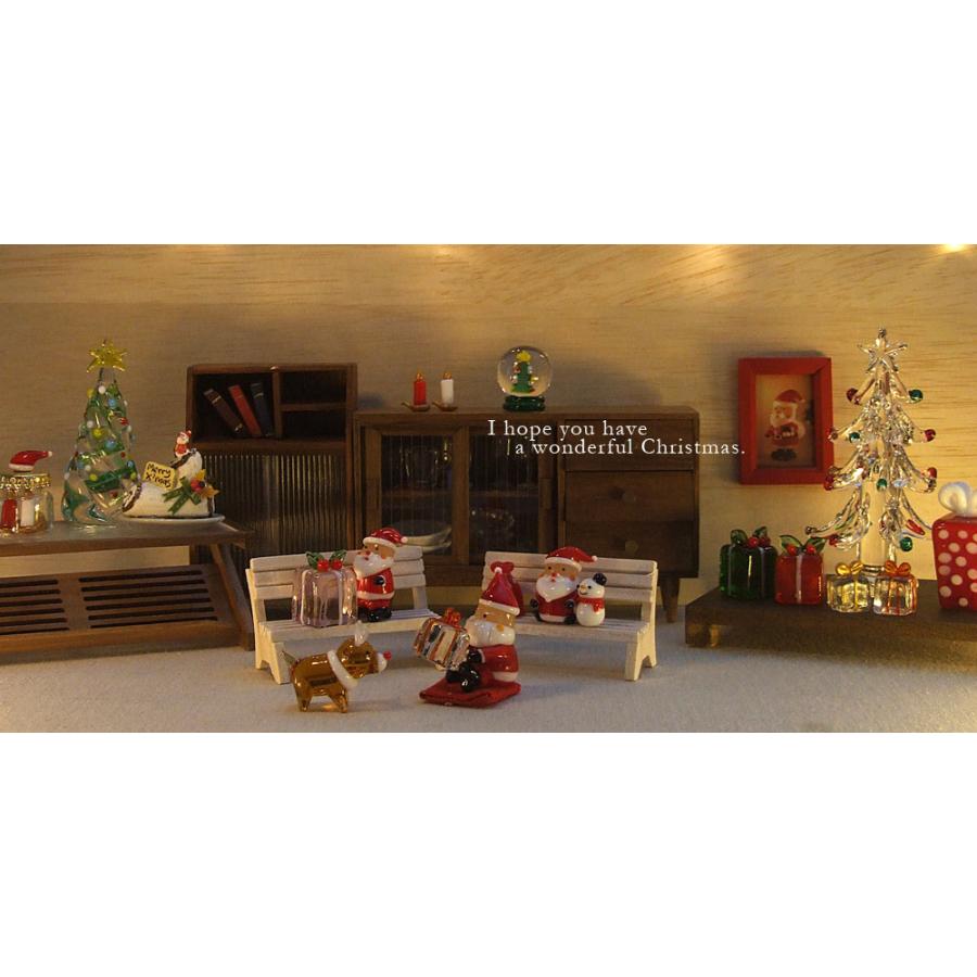 ガラス細工 ミニチュアガラス クリスマス小物 プレゼント ギフト