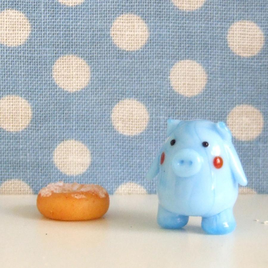 ガラス細工 ミニチュア 雑貨 置物 らぶぅ : ガラス細工 THE JOY LUCK