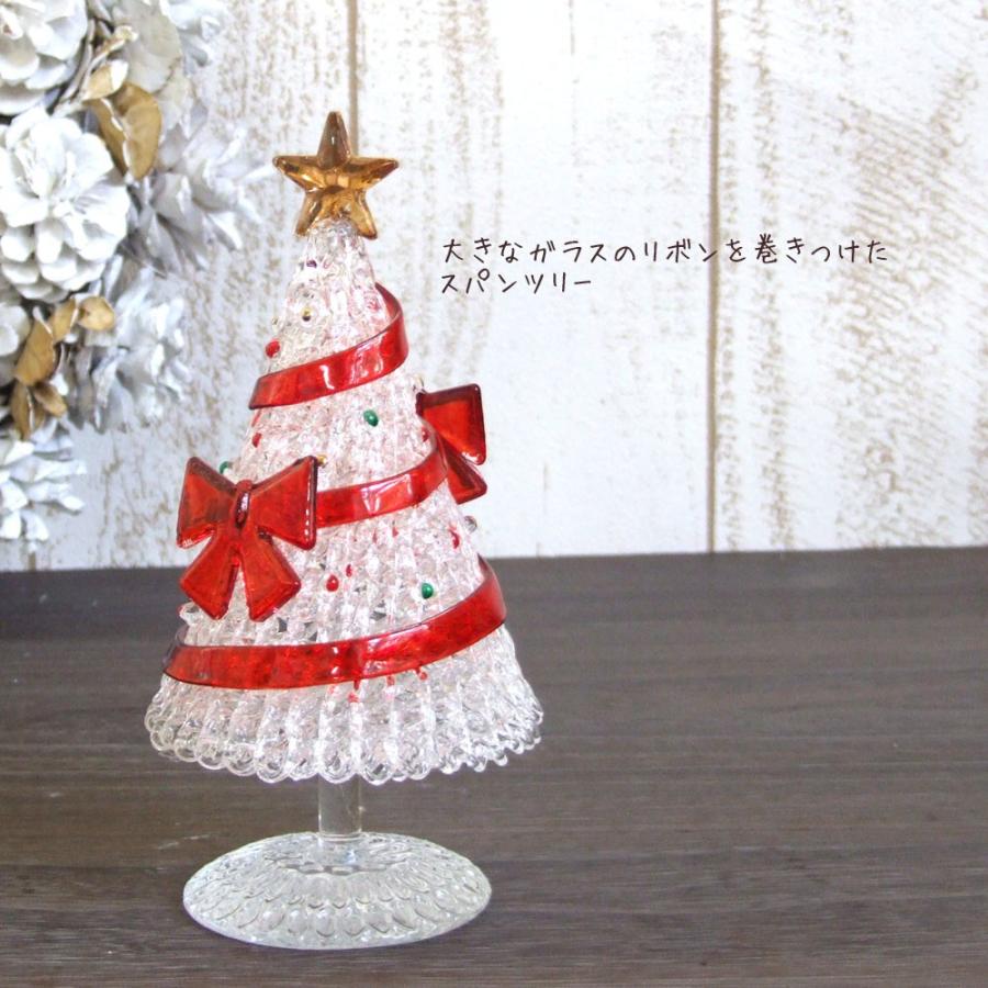 ガラス細工 クリスマス クリスマス雑貨 クリスマスツリー リボン 置物 可憐に鮮やか リボンツリーl Ps 191 ガラス細工 The Joy Luck Store 通販 Yahoo ショッピング