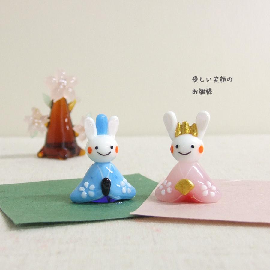ガラス細工 ミニチュアガラス うさぎ ずぼらびっと お雛様 桃の節句 歳時記 春のずぼらびっとお雛様 Sa 106 Set ガラス細工 The Joy Luck Store 通販 Yahoo ショッピング