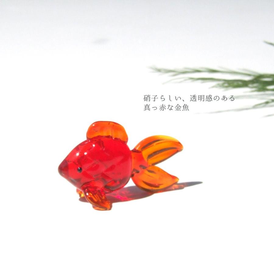 ガラス細工 金魚 ガラスの金魚 アクアリュウム 夏 金魚鉢 和雑貨 日本の夏 金魚 赤 Sa 141 B ガラス細工 The Joy Luck Store 通販 Yahoo ショッピング