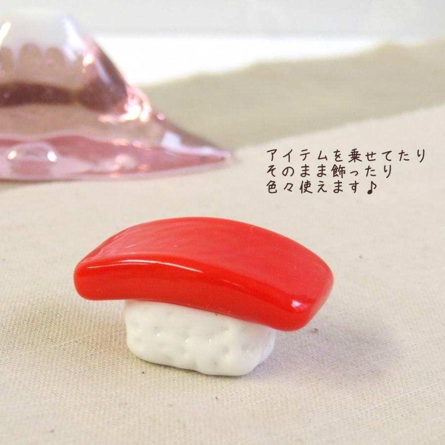 ガラス細工 ミニチュア 雑貨 置物 日本の定番・お寿司 : ガラス細工