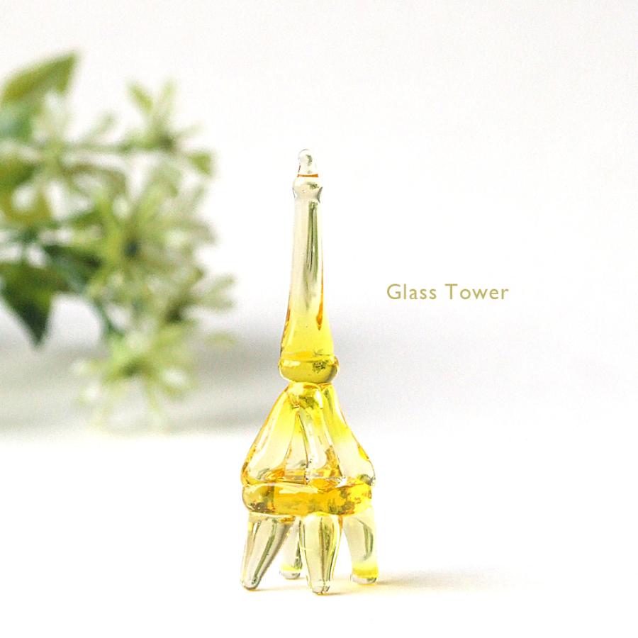 レモンイエロー　工芸ガラス　花瓶　置物 25fn0yz_003.jpg