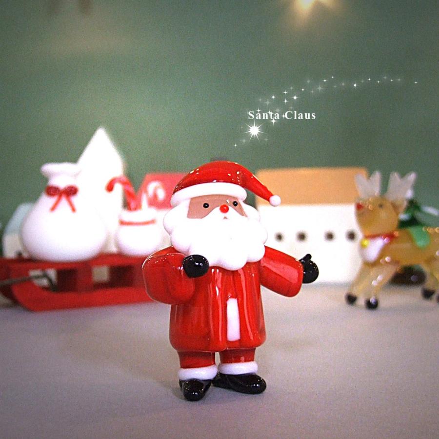 ガラス細工 ミニチュアガラス 硝子細工 クリスマス サンタクロース クリスマス雑貨 置物 サンタクロース Yc 132 ガラス細工 The Joy Luck Store 通販 Yahoo ショッピング