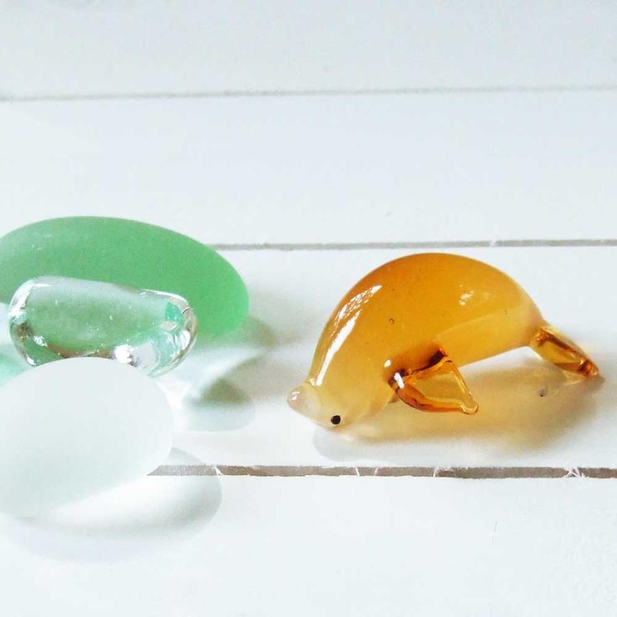 ガラス細工 ミニチュア 雑貨 置物 ジュゴン : ガラス細工 THE ガラス細工 ミニチュア 雑貨 置物 ジュゴン : ガラス細工 THE