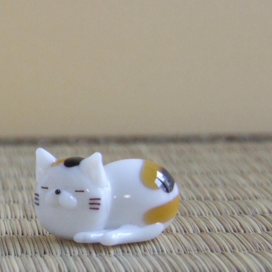 ガラス細工 ミニチュア 猫 ガラスの猫 ネコ 猫 すやすや Ys 0675 S ガラス細工 The Joy Luck Store 通販 Yahoo ショッピング