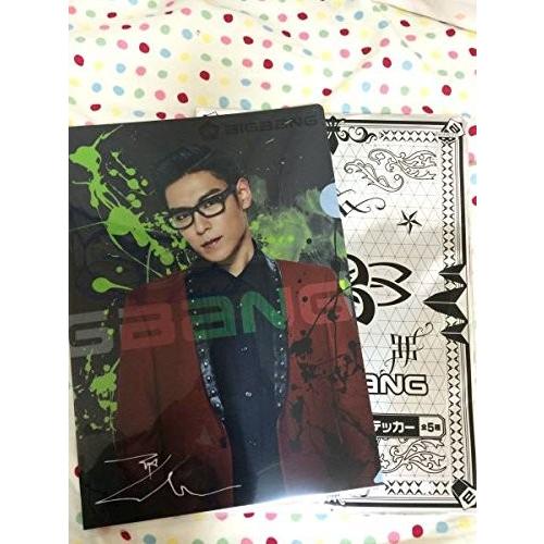 BIGBANG 一番くじ H賞 クリアファイル&ステッカー T.O.P : ジョイ 