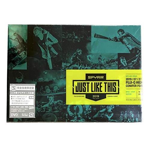 【外付け特典あり】JUST LIKE THIS 2019 (完全生産限定盤 DVD)(三方背クリアケース仕様／カラーフォトブック／ボーナス映像)?(クリアファイル付) [DVD]