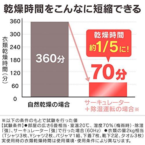 アイリスオーヤマ 衣類乾燥除湿機 スピード乾燥 除湿量:5.0L タンク