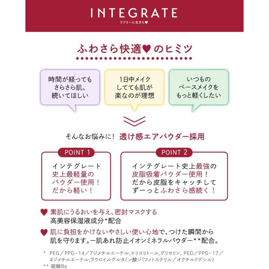 インテグレート エアフィールメーカー ミントカラー SPF25 ・ PA++ 化粧下地 30g |  | 04