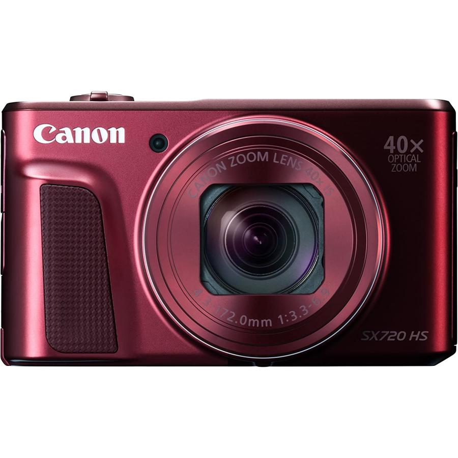 【美品】Canon PowerShot SX720 HS レッド 光学40倍 PowerShot Canon デジタルカメラ SX720 HS レッド 光学40倍ズーム