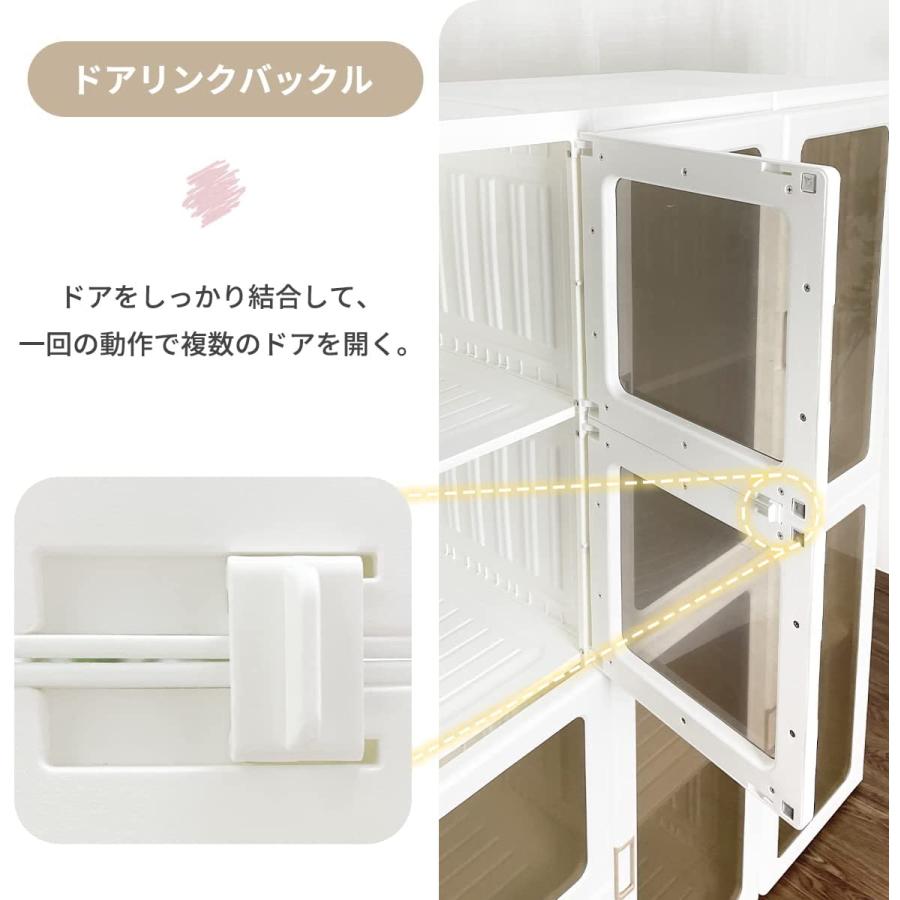 ワードローブ 収納 クローゼット 衣類ケース 収納ボックス 15box 衣類収納 おもちゃ収納 洋服収納 組み立て式 耐久性 ハンガーラック 大容量 送料無料の画像
