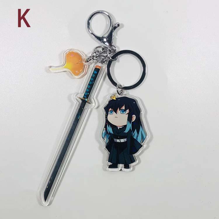 鬼滅の刃 刀剣デザイン 炭治郎 禰豆子 煉獄 キーホルダー 日輪刀 高