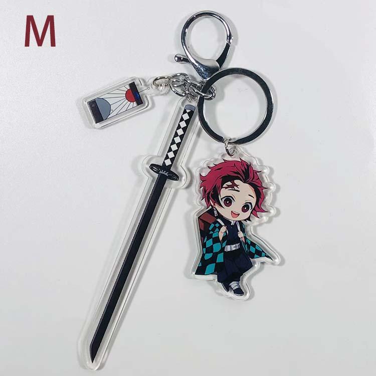 鬼滅の刃 刀剣デザイン 炭治郎 禰豆子 煉獄 キーホルダー 日輪刀 高