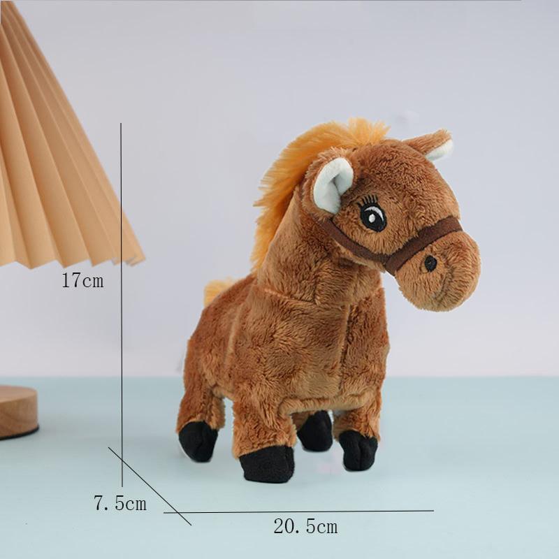 馬 ぬいぐるみ 抱き枕 歩く 動くぬいぐるみ 人形 リアルな動物おもちゃ