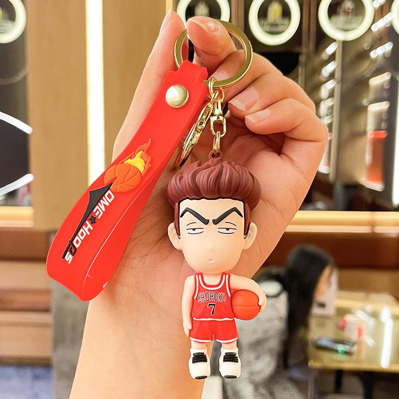 スラムダンク キーホルダー PVC 桜木花道 流川楓 宮城リョータ 三井寿