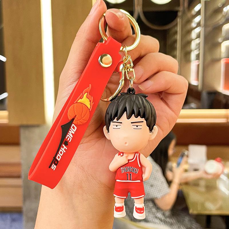 スラムダンク キーホルダー PVC 桜木花道 流川楓 宮城リョータ 三井寿