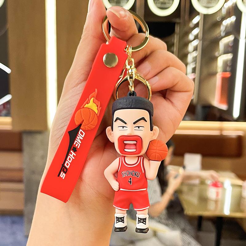 スラムダンク キーホルダー PVC 桜木花道 流川楓 宮城リョータ 三井寿