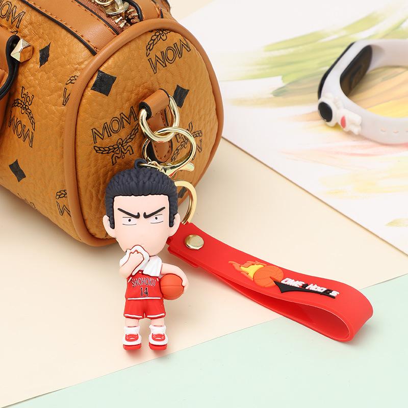 スラムダンク キーホルダー PVC 桜木花道 流川楓 宮城リョータ 三井寿