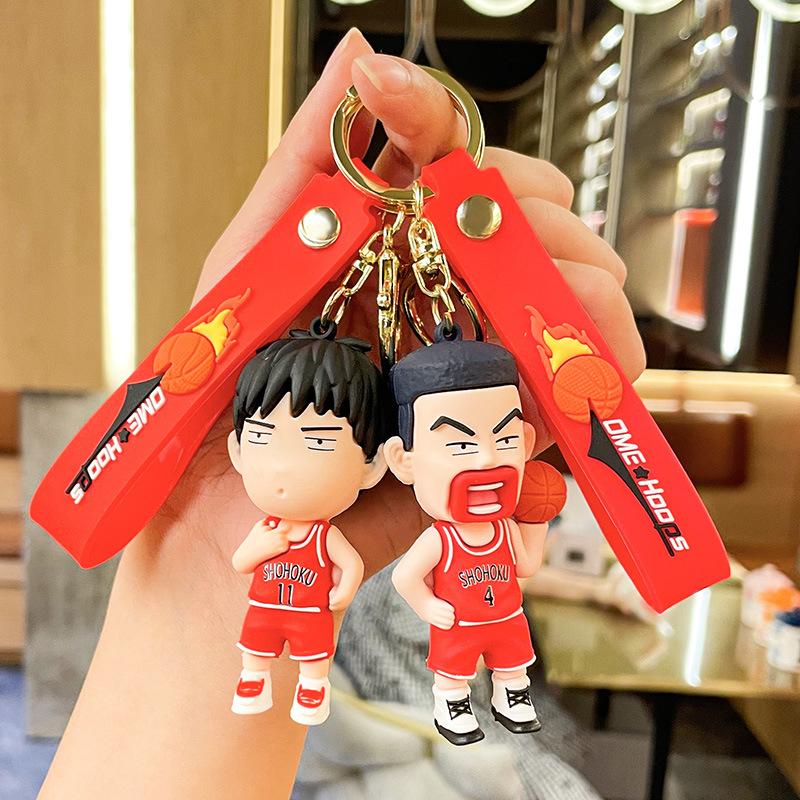 スラムダンク キーホルダー PVC 桜木花道 流川楓 宮城リョータ 三井寿