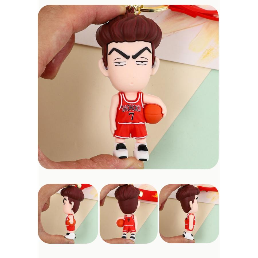 スラムダンク キーホルダー PVC 桜木花道 流川楓 宮城リョータ 三井寿