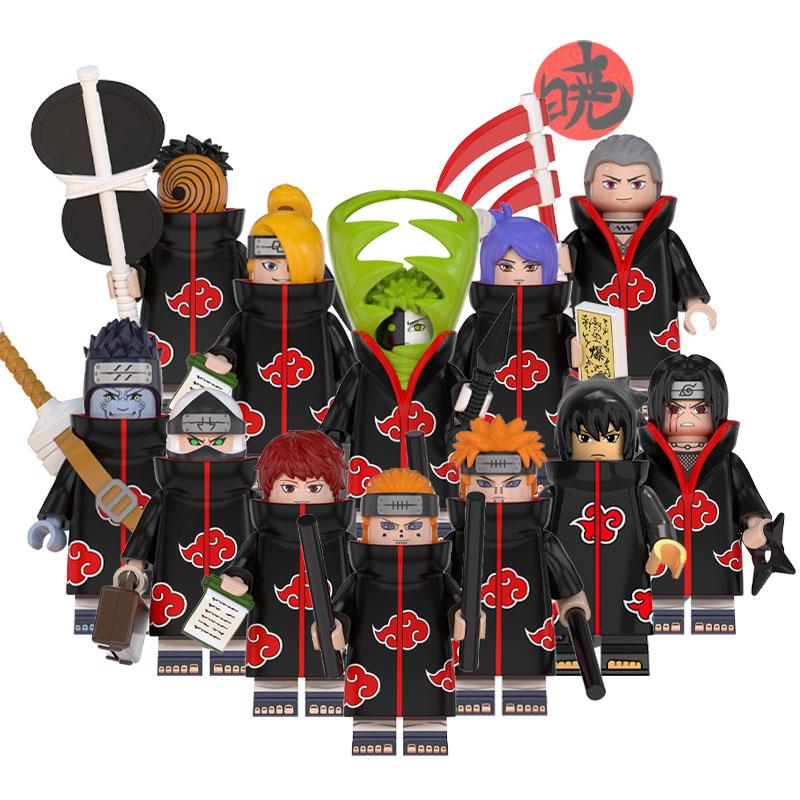 ナルト レゴ 8体セット レゴミニフィグ ブロック おもちゃ NARUTO