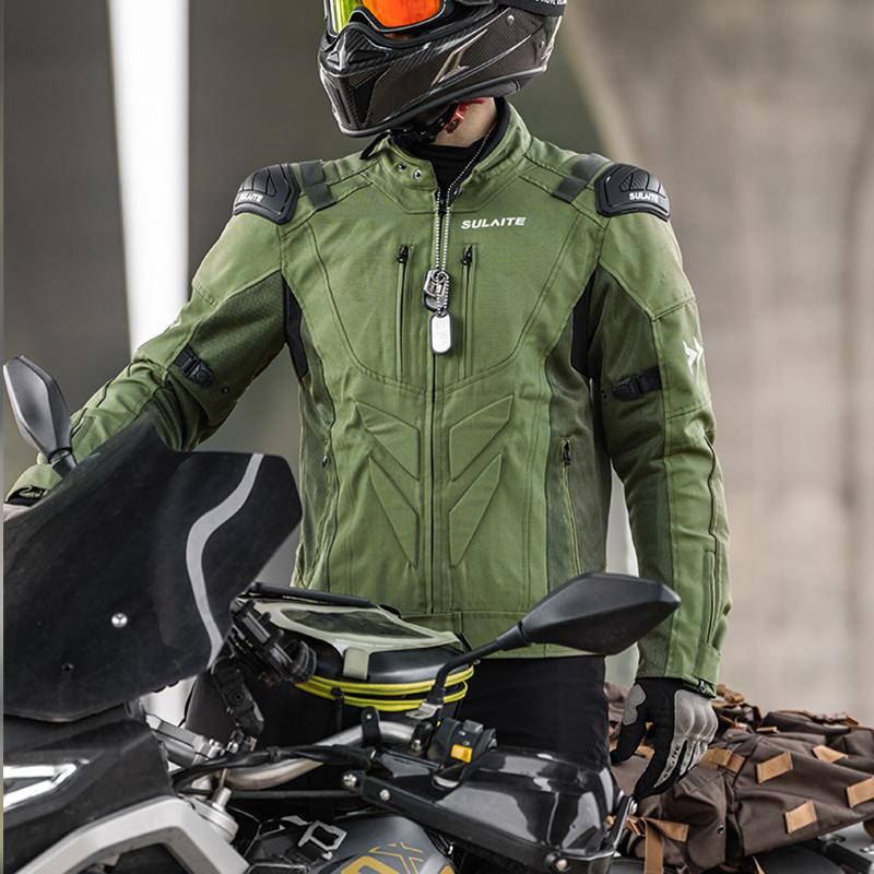 ツーリング用ジャンパー バイク ジャケット 夏 バイクジャケット 春夏秋 メンズ メッシュ
