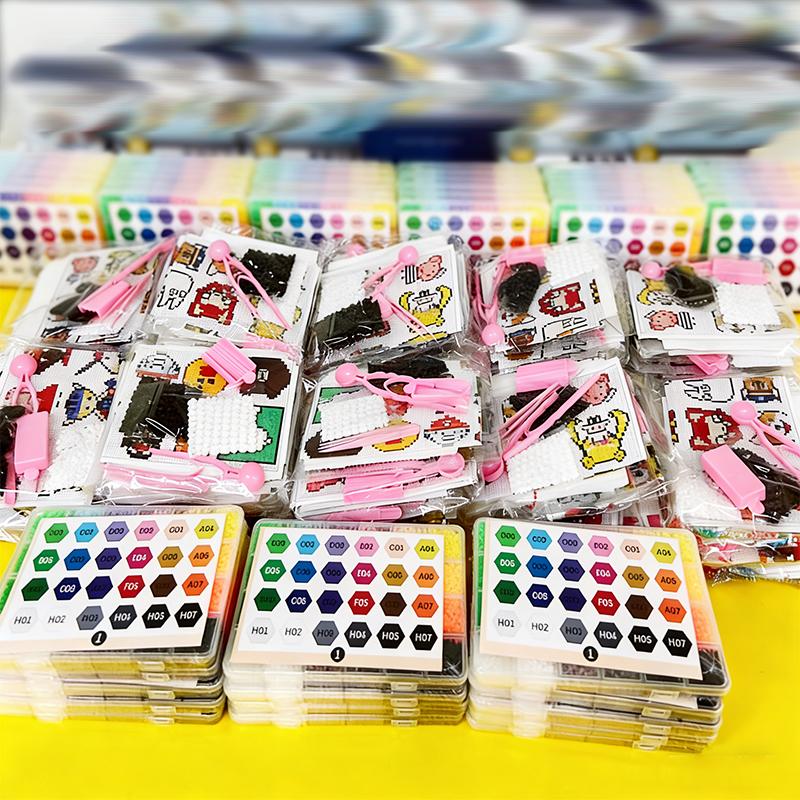送料無料】パーラービーズ 大容量 72色 セット アイロンビーズ