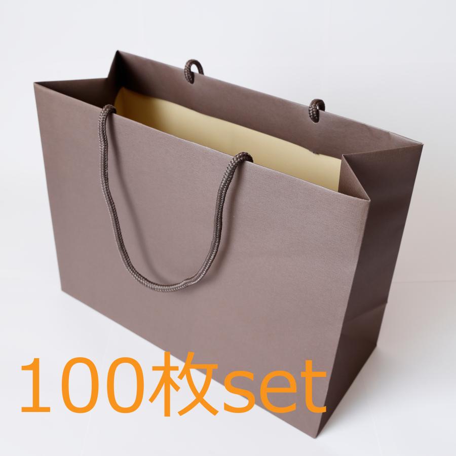 引き出物 紙袋 小 （H27×W36×マチ15cm）100枚【HG】ノーブル ギフト