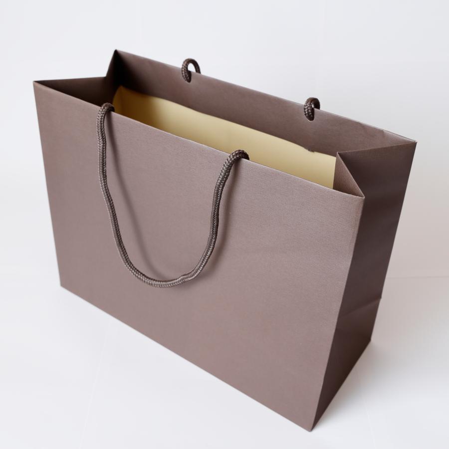 手提げ紙袋 大（H30×W42×マチ20cm）【HG】ノーブル マチ広 高級