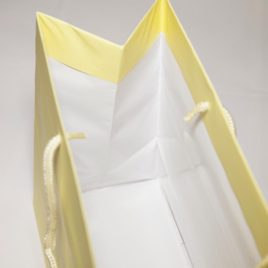 紙袋 手提げ 【STP】 クリーム 大・小 ２サイズあり / 引き出物袋 丈夫 無地 ペーパーバッグ / 結婚式 宴会 祝賀会 式典 行事 引出物 土産 パーティー イベント |  | 04