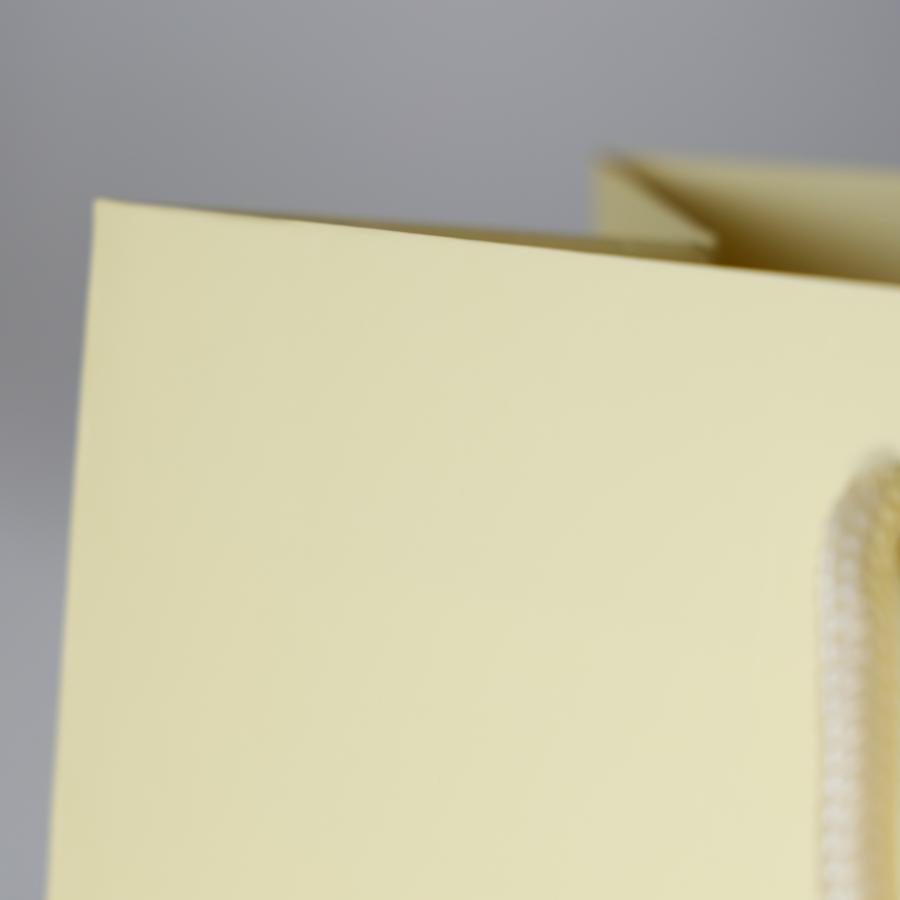 紙袋 手提げ 【STP】 クリーム 大・小 ２サイズあり / 引き出物袋 丈夫 無地 ペーパーバッグ / 結婚式 宴会 祝賀会 式典 行事 引出物 土産 パーティー イベント |  | 06