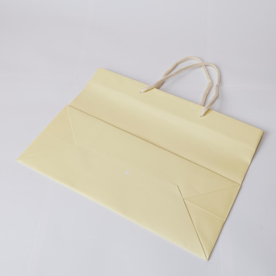 紙袋 手提げ 【STP】 クリーム 大・小 ２サイズあり / 引き出物袋 丈夫 無地 ペーパーバッグ / 結婚式 宴会 祝賀会 式典 行事 引出物 土産 パーティー イベント |  | 07