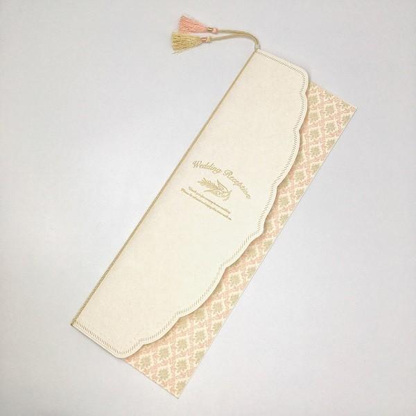 【フェリシア】結婚式 席次表 手作りキット （中紙 B4・A3） オーダーメイド印刷可 |  | 02