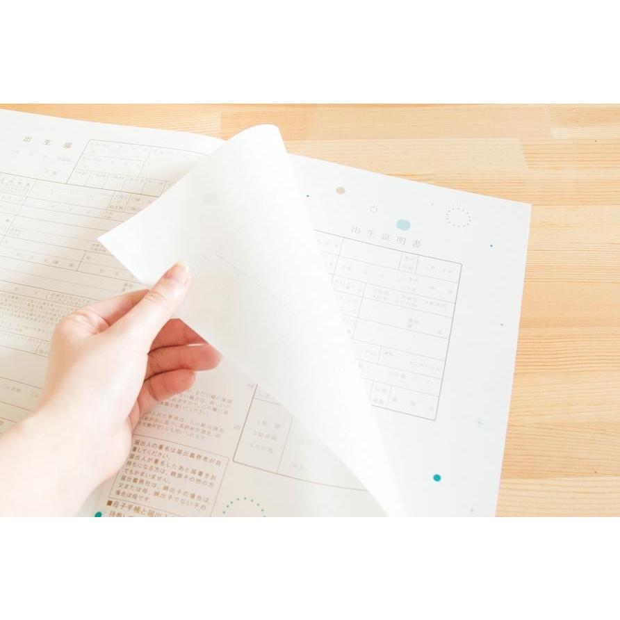 出生届付き写真台紙【フルール】 令和用 |  | 03