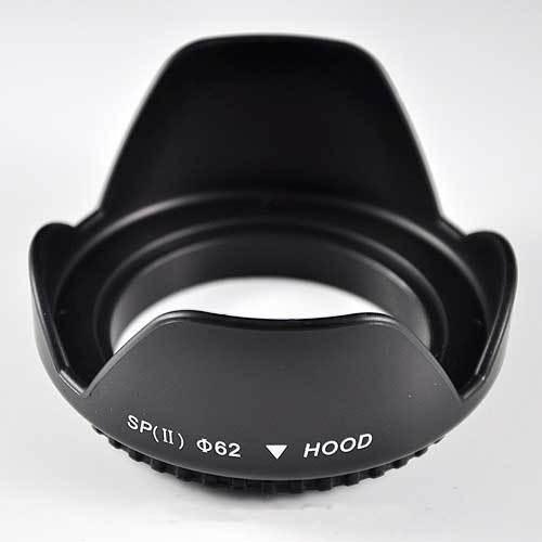 花形レンズフード径62mm 標準レンズ用 カメラレンズ保護 : Joypirika