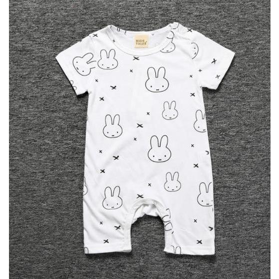 キッズ ロンパース 赤ちゃん夏服 ベビー服 60 70 80 90 100 半袖