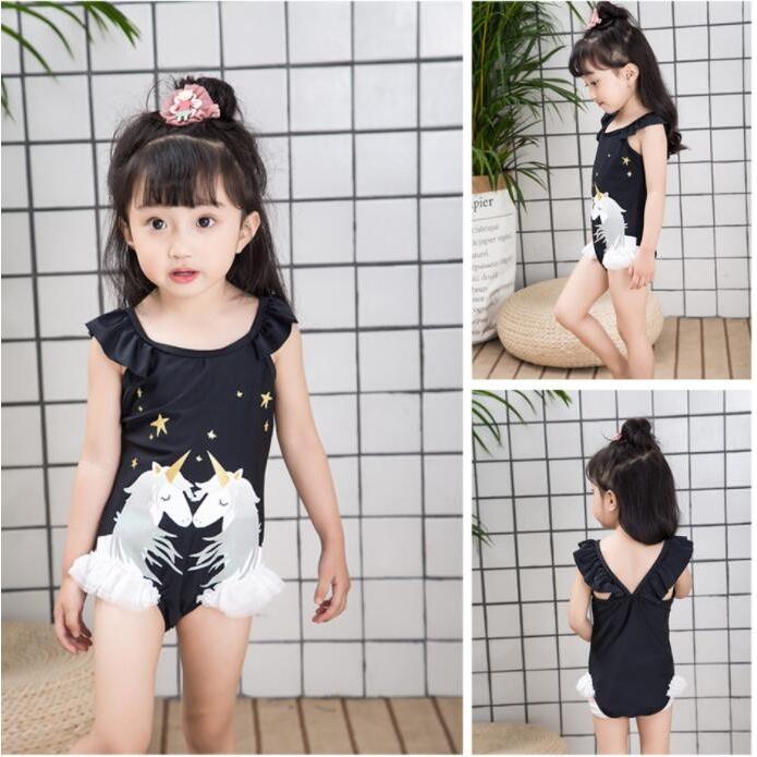 女の子用 水着 ビキニ キッズ 無地 安い 子供服 おしゃれ 子ども ユニコーン 肩フリル 透けない 海 プール 夏 90cm 100cm 110cm 1cm 130cm 140cm 1067 1067 Joypot ヤフーショッピング店 通販 Yahoo ショッピング