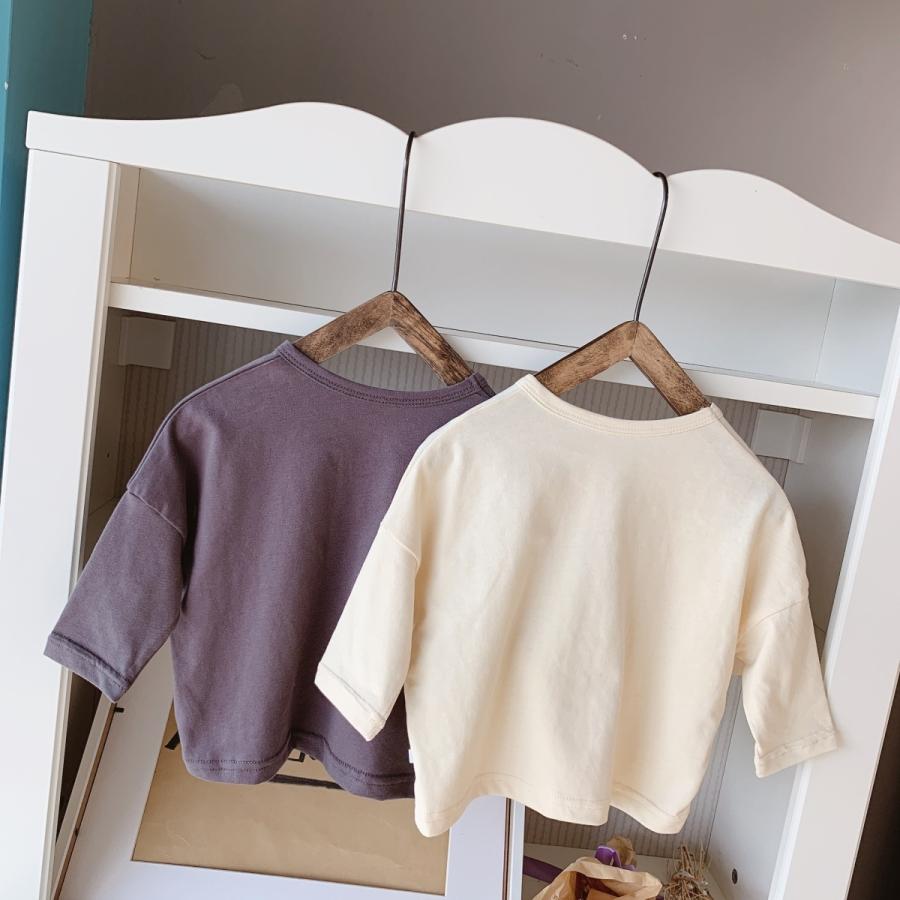 キッズ ベビー服 子供服 Tシャツ 80 90 100 110 120 うさぎ 長袖