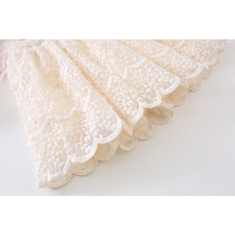 ベビー 服 ドレス 1歳 2歳 3歳 誕生日 ワンピース 長袖 80 90 100 110 120 レース フリル 女の子 | キッズ | 11