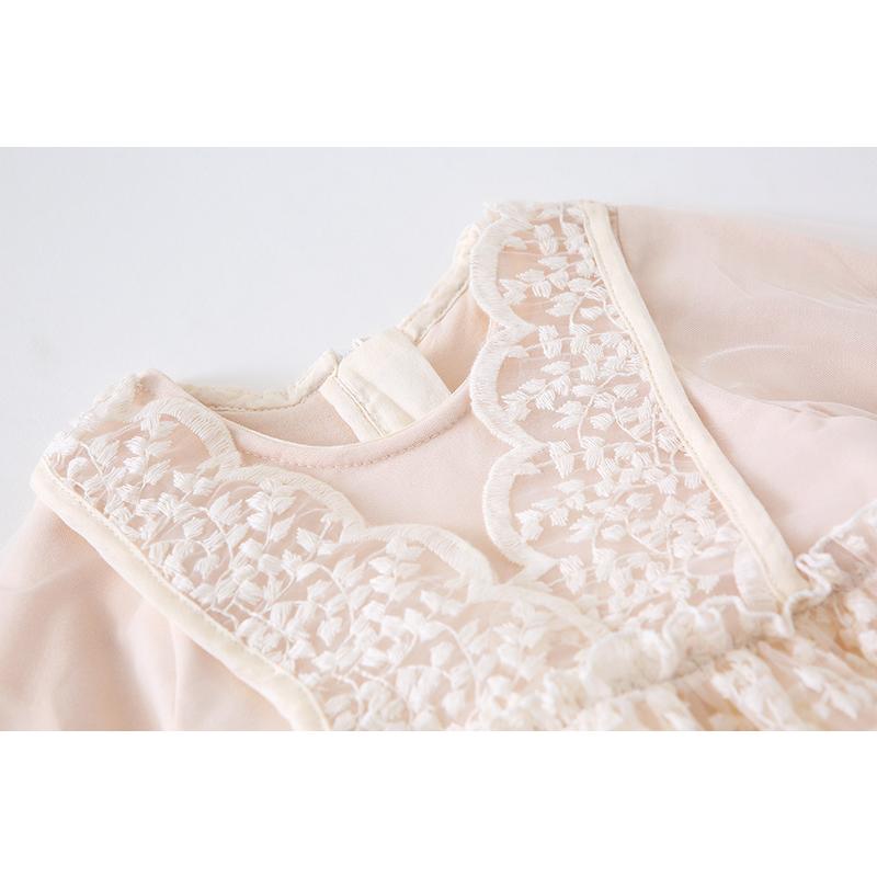 ベビー 服 ドレス 1歳 2歳 3歳 誕生日 ワンピース 長袖 80 90 100 110 120 レース フリル 女の子 | キッズ | 07