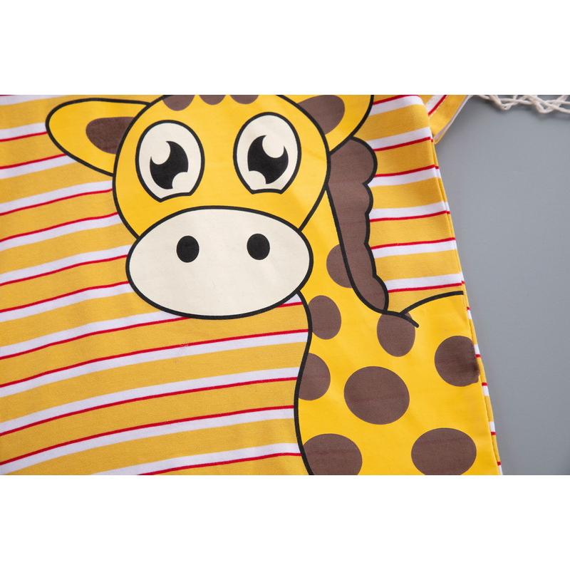 キッズ ベビー服 セットアップ Tシャツ キリン 動物 子供服 上下セット 男の子 女の子 夏 春 パンツ 80 90 100 110 |  | 06