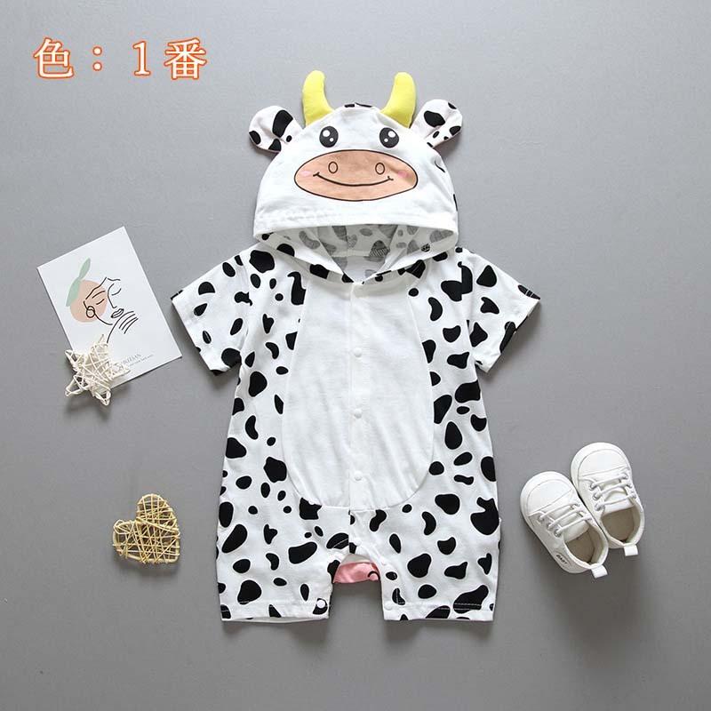 ロンパース 赤ちゃん夏服 ベビー服 半袖 60 70 80 90 動物 コスプレ 男の子 女の子 カバーオール 出産祝い | キッズ | 11