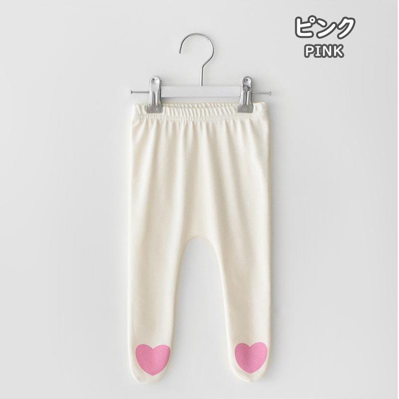 ベビー服 子供服 男の子 女の子 レギンス ハート柄 安い 赤ちゃん 乳幼児  秋冬 60 70 80 90 | キッズ | 05