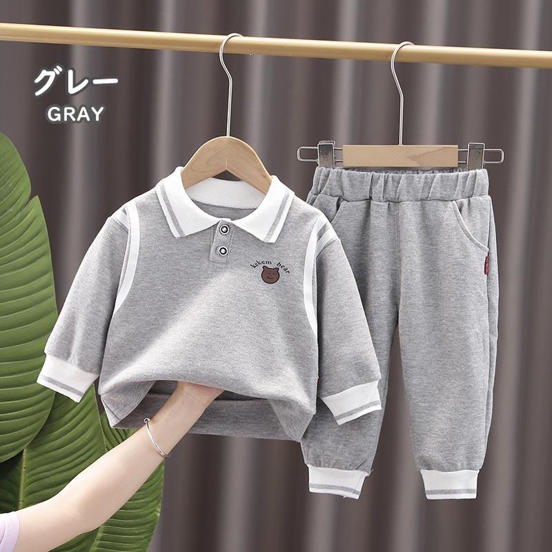 子供服 上下セット 男の子 ベビー服 セットアップ 女の子 80 90 100 110 120 長袖 トレーナー スウェットパンツ 秋冬 春 | キッズ | 06