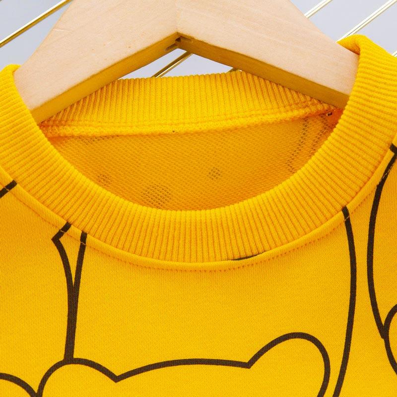 子供服 上下セット 男の子 ベビー服 セットアップ 女の子 長袖 くま クマ トレーナー 秋冬 春 80 90 100 110 120 | キッズ | 10