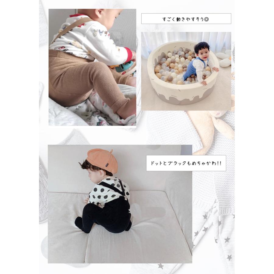 ベビー服 レギンス サスペンダー レッグウェア ハイウエスト ズボン ボトムス 子供服 秋 冬 男の子 女の子 60 70 80 90 | キッズ | 21